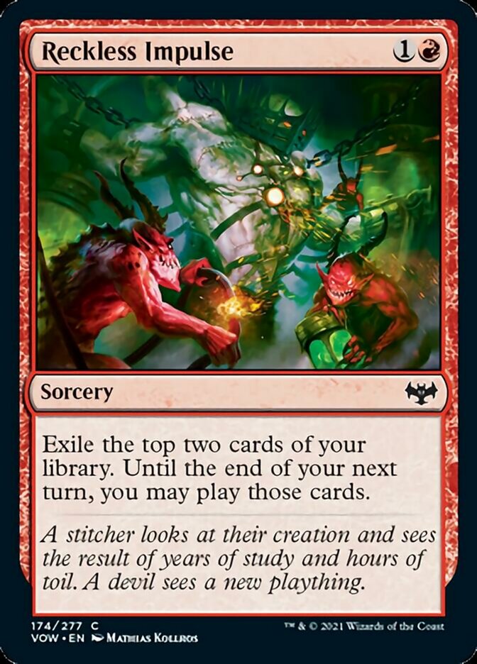 Reckless Impulse [Innistrad: Crimson Vow] | Good Games Morley