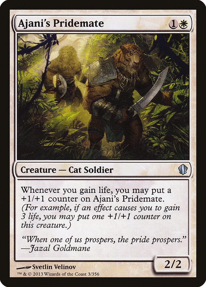 Ajani's Pridemate [Commander 2013] | Good Games Morley