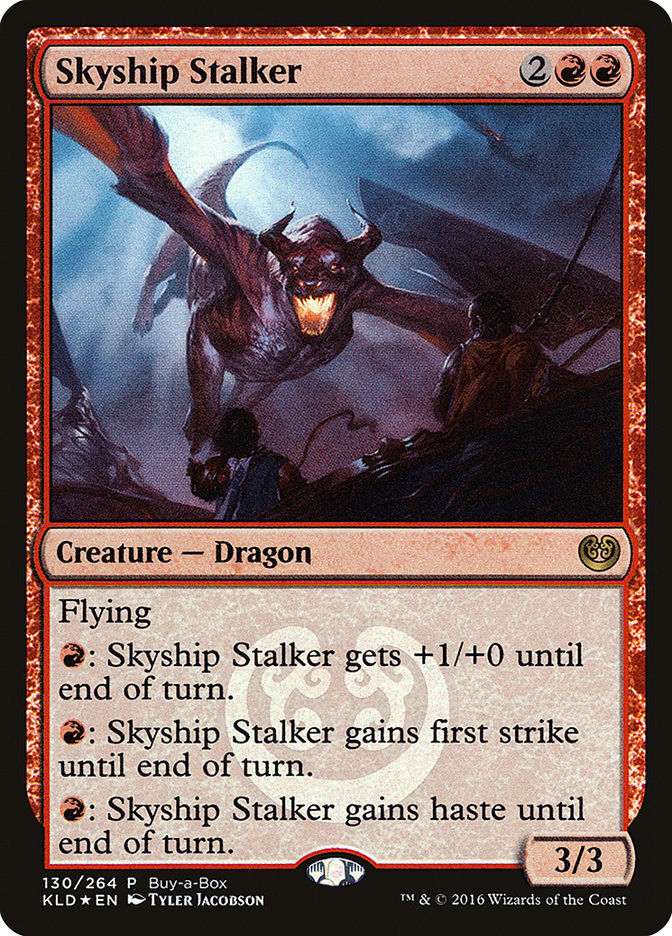 Skyship Stalker (Buy-A-Box) [Kaladesh Promos] | Good Games Morley