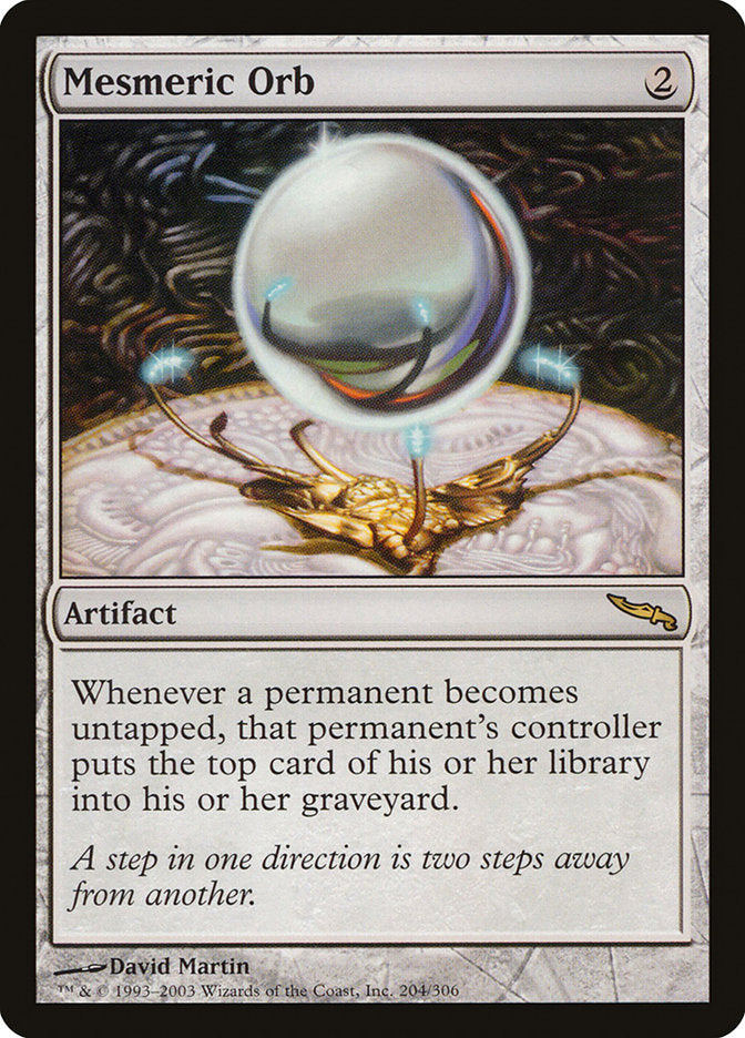 Mesmeric Orb [Mirrodin] | Good Games Morley