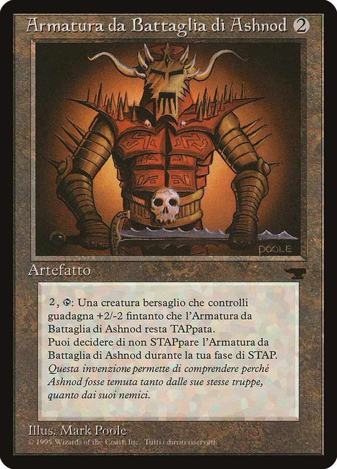 Ashnod's Battle Gear (Italian) - "Armatura da Battaglia di Ashnod" [Rinascimento] | Good Games Morley