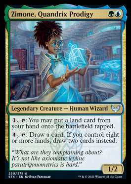 Zimone, Quandrix Prodigy [Strixhaven: School of Mages] | Good Games Morley