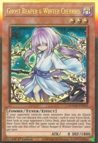 Ghost Reaper & Winter Cherries (Alternate Art) [MAGO-EN010] Gold Rare | Good Games Morley
