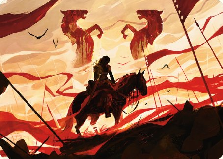 Merry, Esquire of Rohan Art Card [The Lord of the Rings: Tales of Middle-earth Art Series] | Good Games Morley
