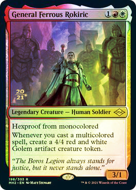 General Ferrous Rokiric [Modern Horizons 2 Prerelease Promos] | Good Games Morley
