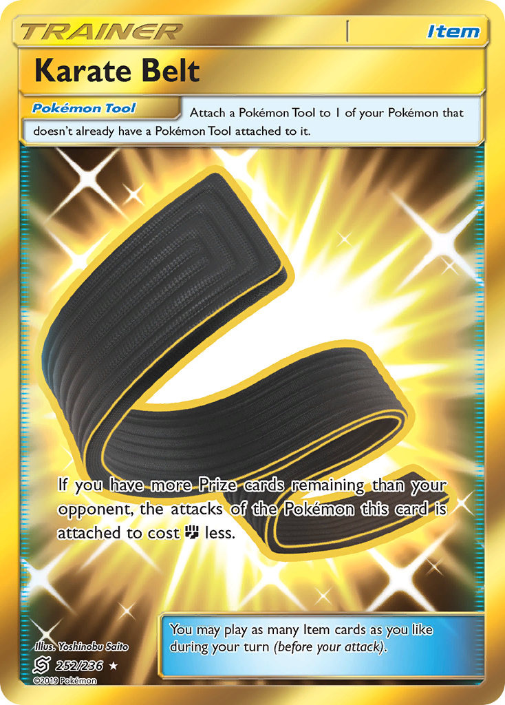 Karate Belt (252/236) [Sun & Moon: Unified Minds] | Good Games Morley