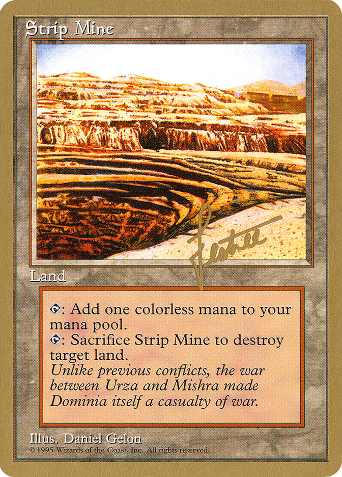Strip Mine (Bertrand Lestree) [Pro Tour Collector Set] | Good Games Morley