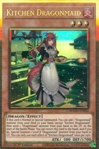 Kitchen Dragonmaid [MAGO-EN022] Gold Rare | Good Games Morley