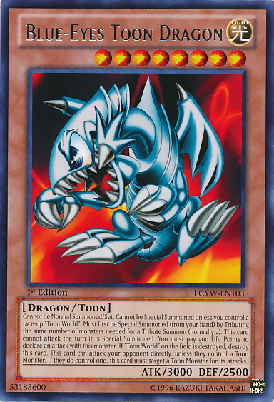 Blue-Eyes Toon Dragon [LCYW-EN103] Rare | Good Games Morley