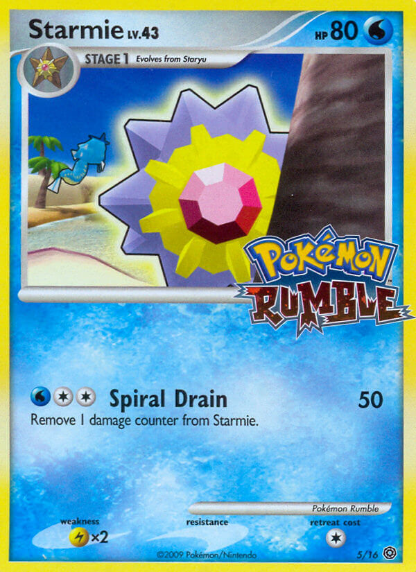 Starmie (5/16) [Pokémon Rumble] | Good Games Morley