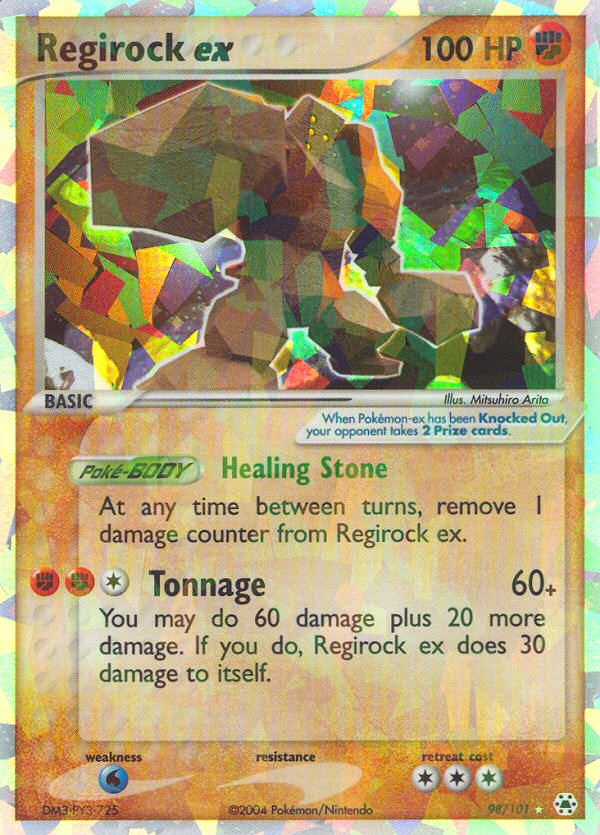 Regirock ex (98/101) [EX: Hidden Legends] | Good Games Morley