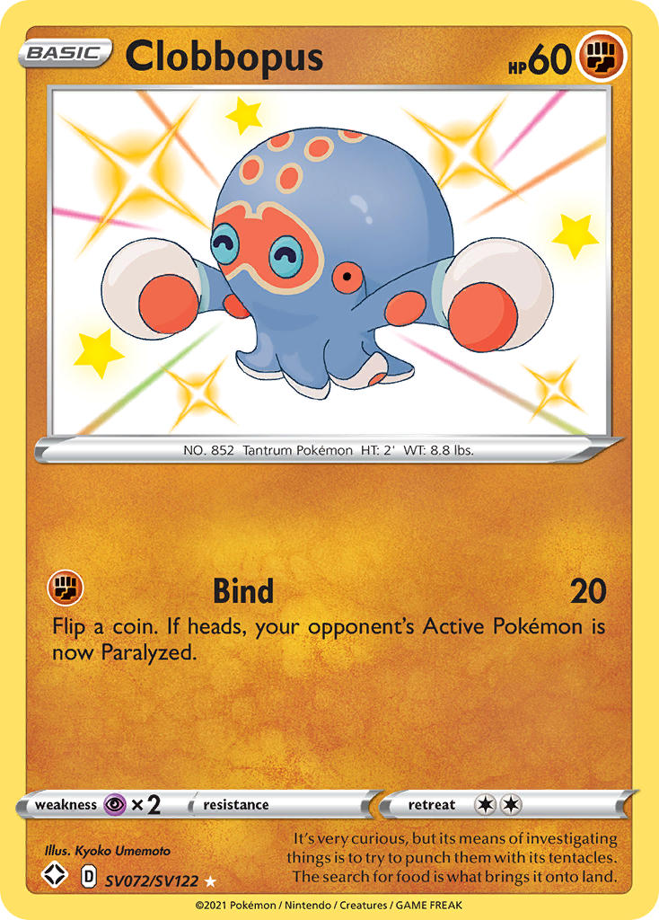 Clobbopus (SV072/SV122) [Sword & Shield: Shining Fates] | Good Games Morley