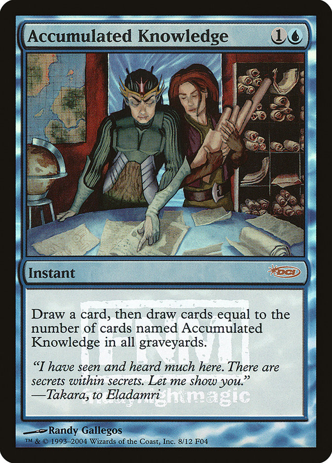 Accumulated Knowledge [Friday Night Magic 2004] | Good Games Morley