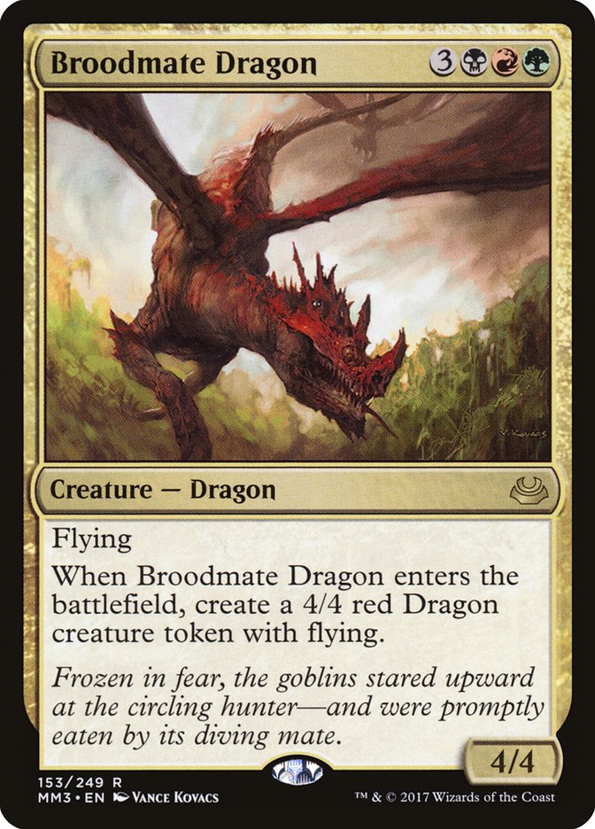 Broodmate Dragon [Modern Masters 2017] | Good Games Morley