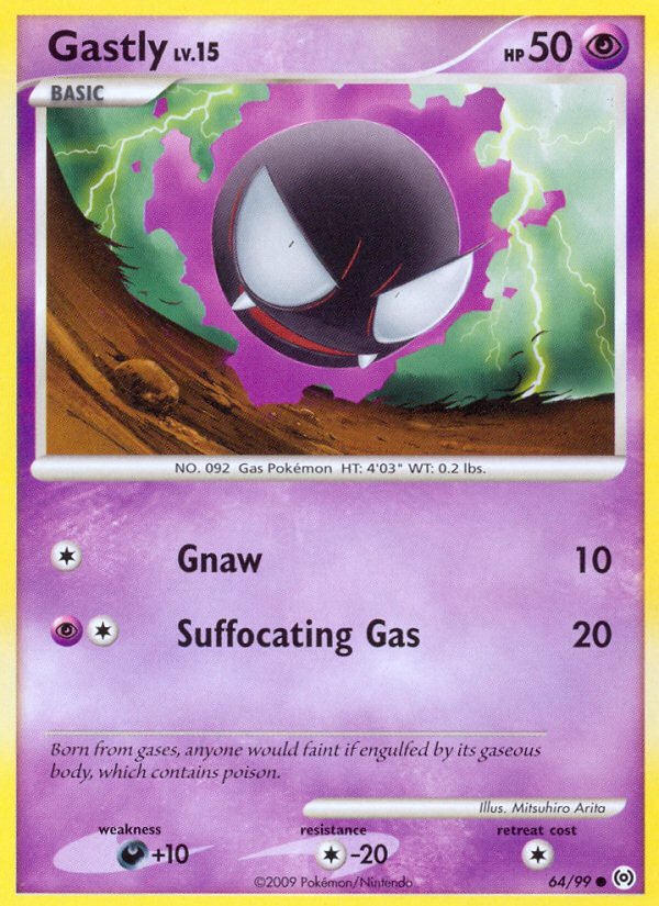Gastly (64/99) [Platinum: Arceus] | Good Games Morley