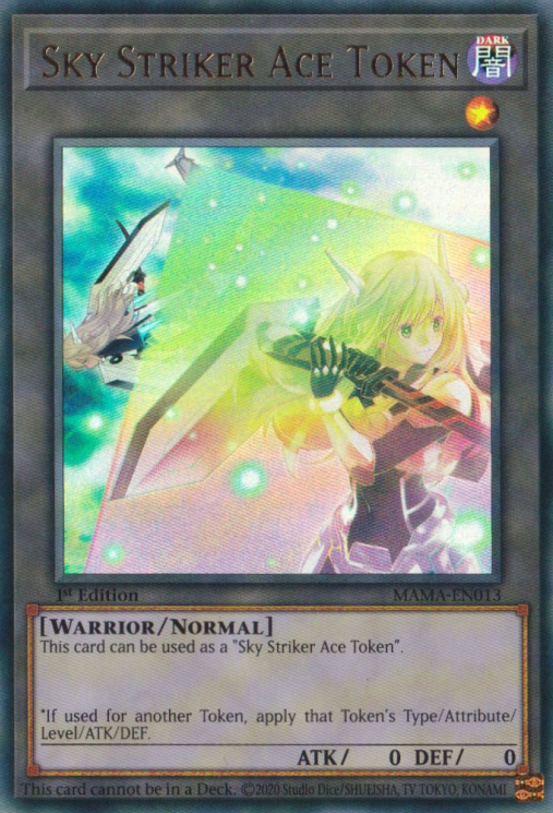 Token: Sky Striker Ace [MAMA-EN013] Ultra Rare | Good Games Morley