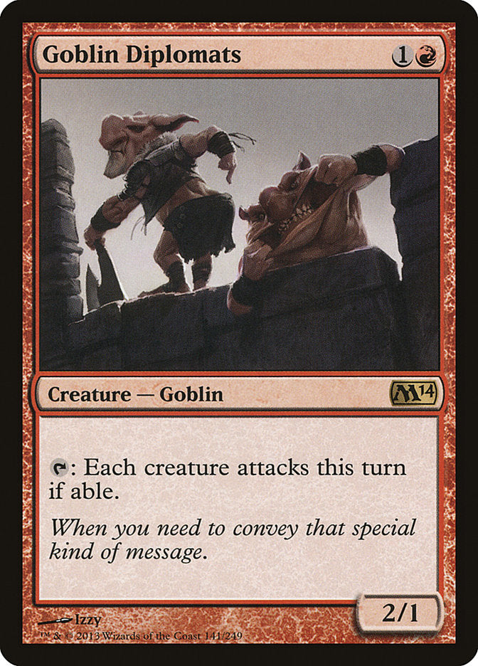 Goblin Diplomats [Magic 2014] | Good Games Morley