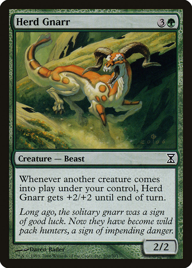 Herd Gnarr [Time Spiral] | Good Games Morley