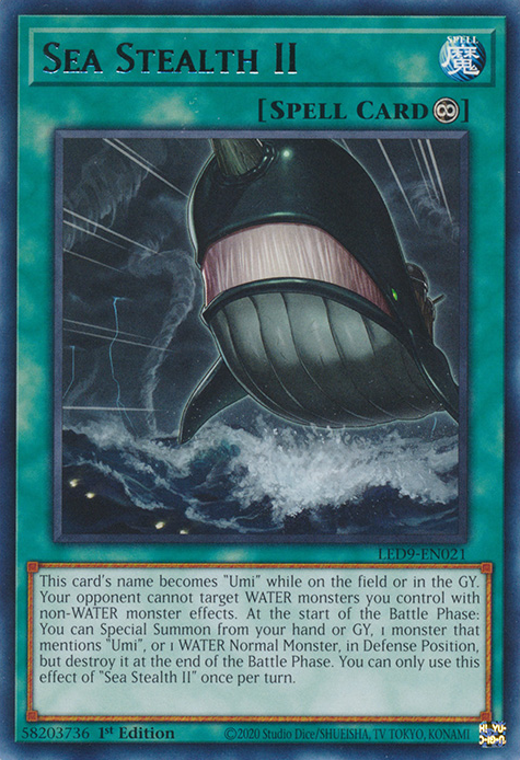 Sea Stealth II [LED9-EN021] Rare | Good Games Morley