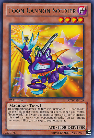 Toon Cannon Soldier [LCYW-EN109] Rare | Good Games Morley