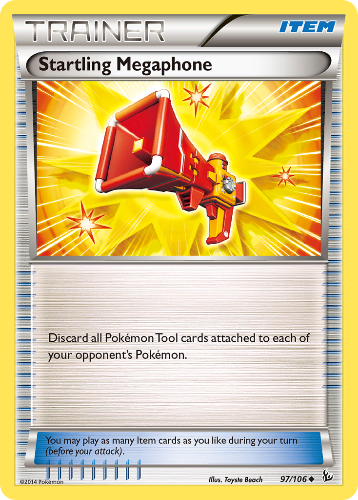 Startling Megaphone (97/106) [XY: Flashfire] | Good Games Morley