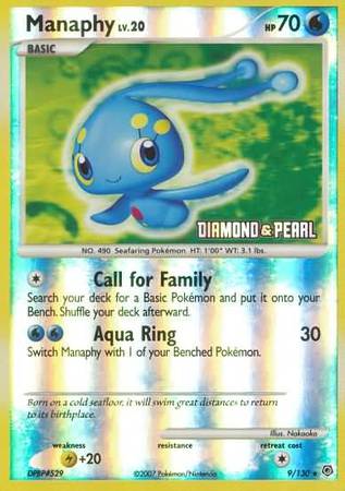 Manaphy (9/130) [Burger King Promos: 2008 Collection] | Good Games Morley