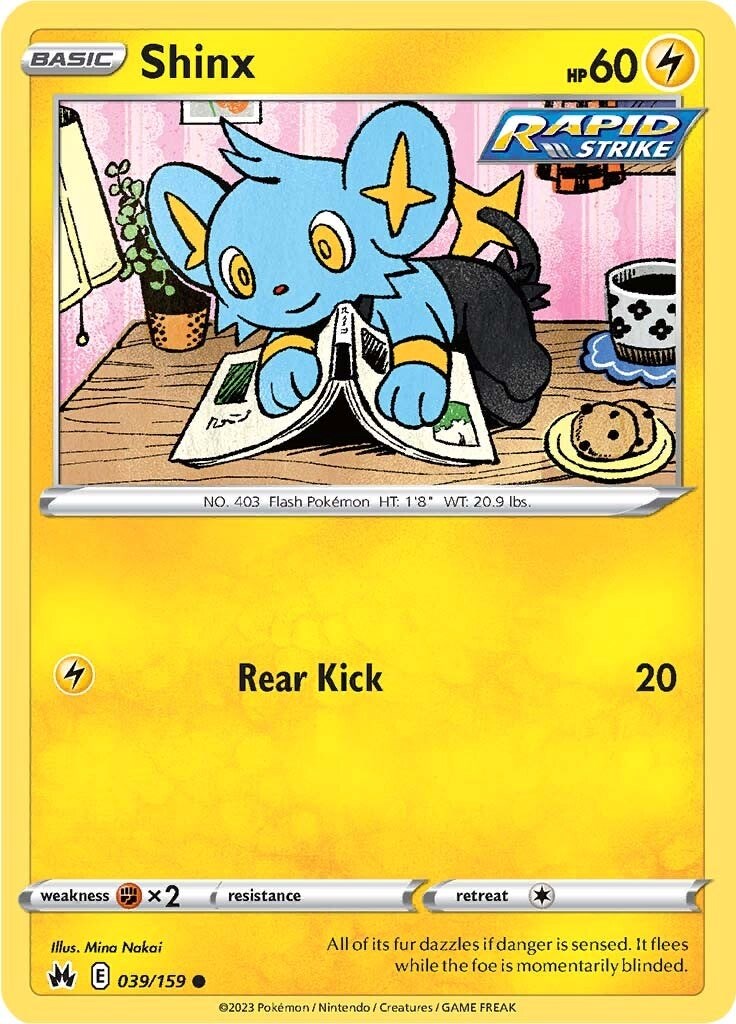Shinx (039/159) (39) [Sword & Shield: Crown Zenith] | Good Games Morley
