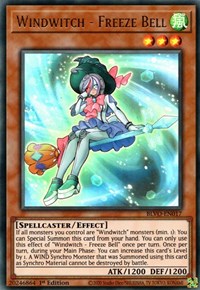 Windwitch - Freeze Bell [BLVO-EN017] Ultra Rare | Good Games Morley
