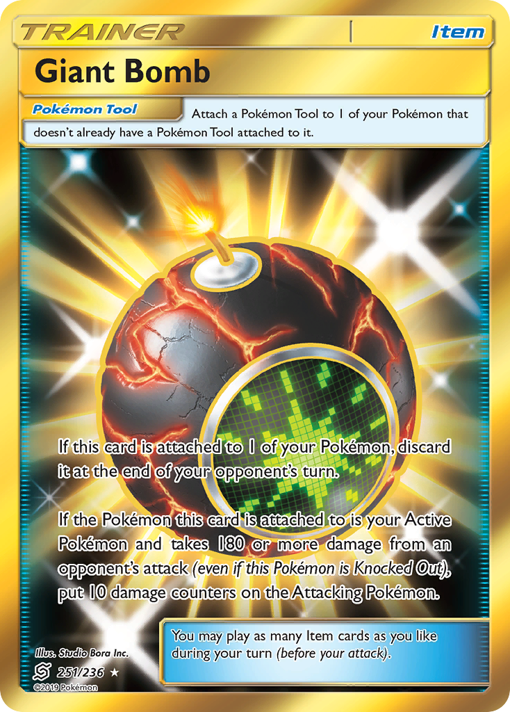 Giant Bomb (251/236) [Sun & Moon: Unified Minds] | Good Games Morley
