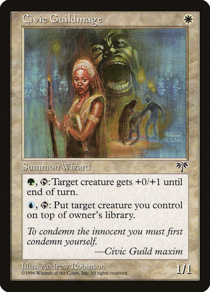 Civic Guildmage [Mirage] | Good Games Morley