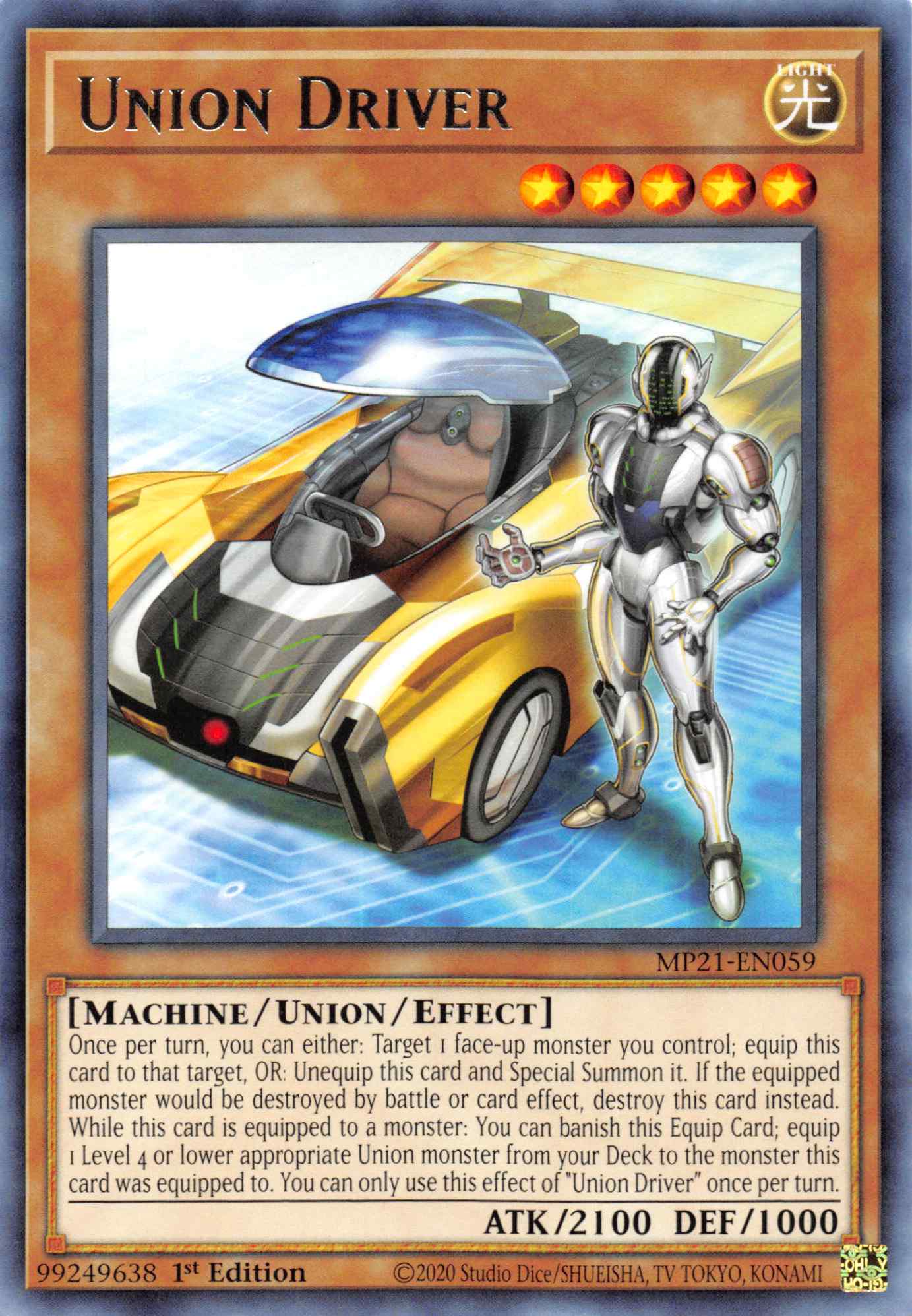 Union Driver [MP21-EN059] Rare | Good Games Morley