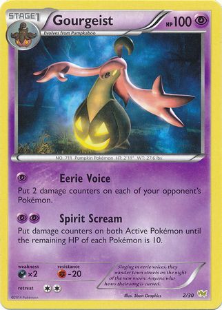 Gourgeist (2/30) [XY: Trainer Kit - Noivern] | Good Games Morley