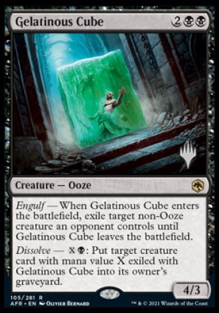 Gelatinous Cube (Promo Pack) [Dungeons & Dragons: Adventures in the Forgotten Realms Promos] | Good Games Morley