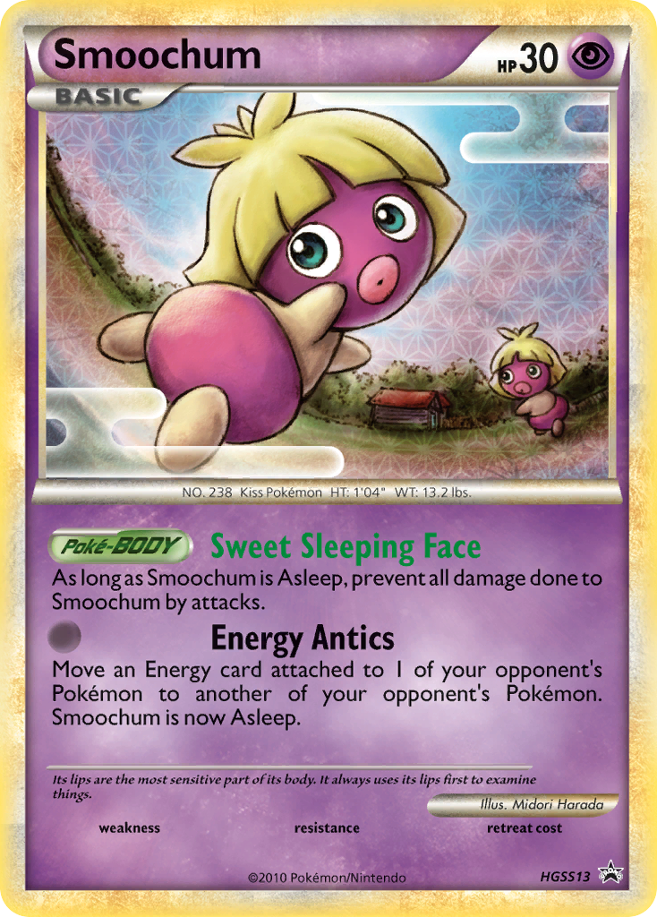 Smoochum (HGSS13) [HeartGold & SoulSilver: Black Star Promos] | Good Games Morley