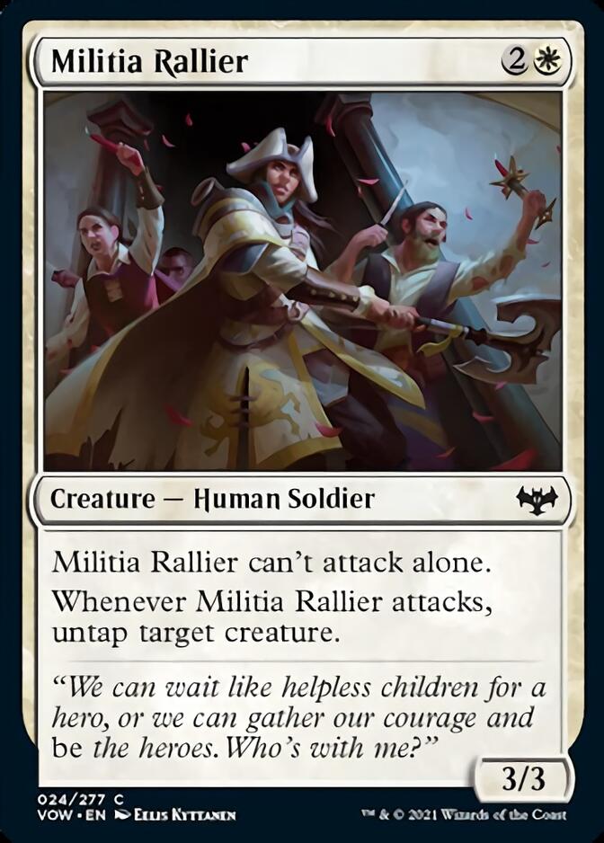 Militia Rallier [Innistrad: Crimson Vow] | Good Games Morley