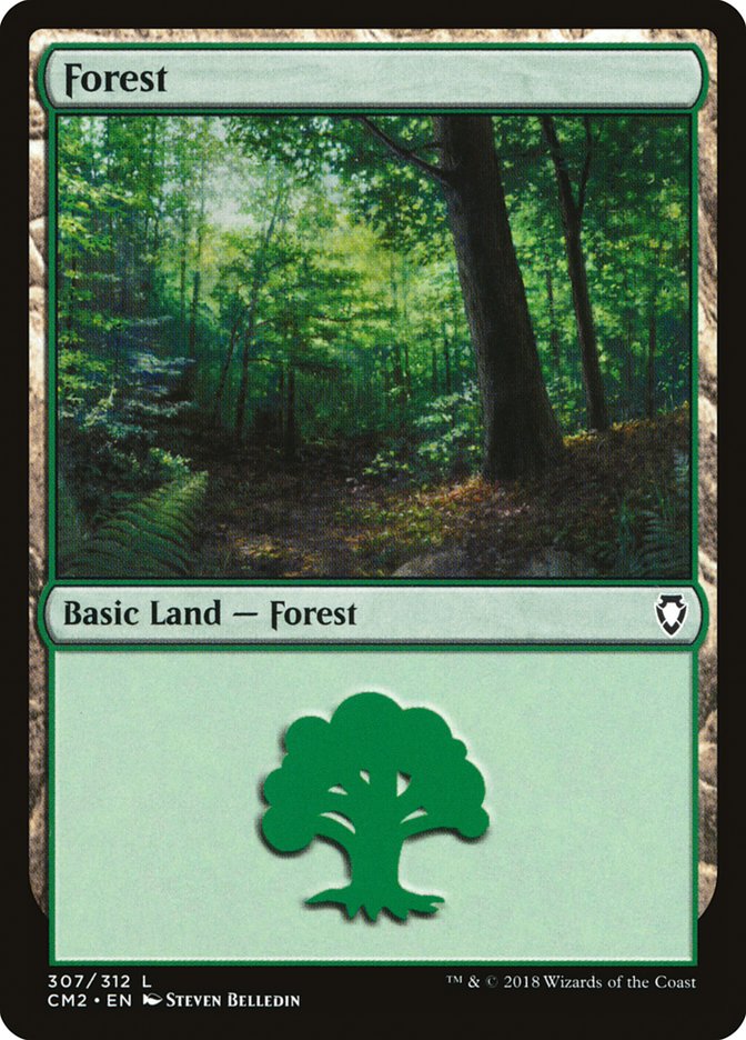 Forest (307) [Commander Anthology Volume II] | Good Games Morley