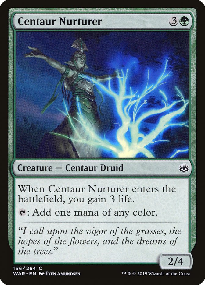 Centaur Nurturer [War of the Spark] | Good Games Morley