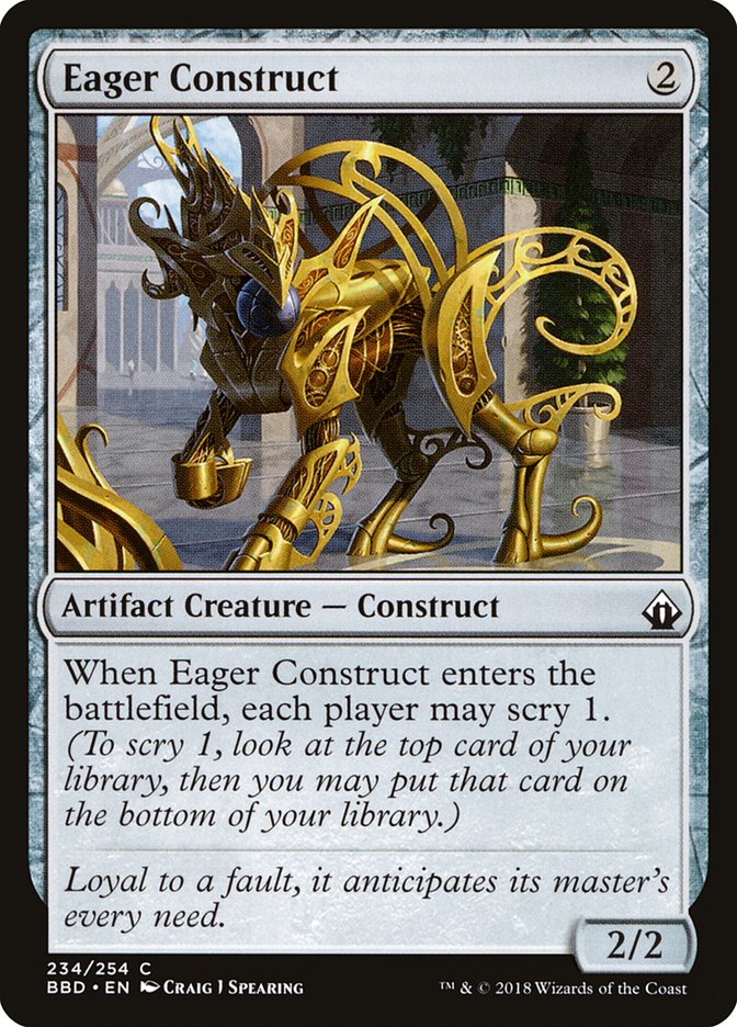 Eager Construct [Battlebond] | Good Games Morley