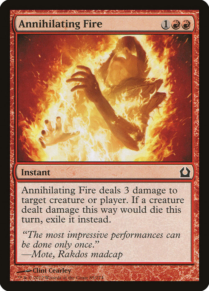 Annihilating Fire [Return to Ravnica] | Good Games Morley