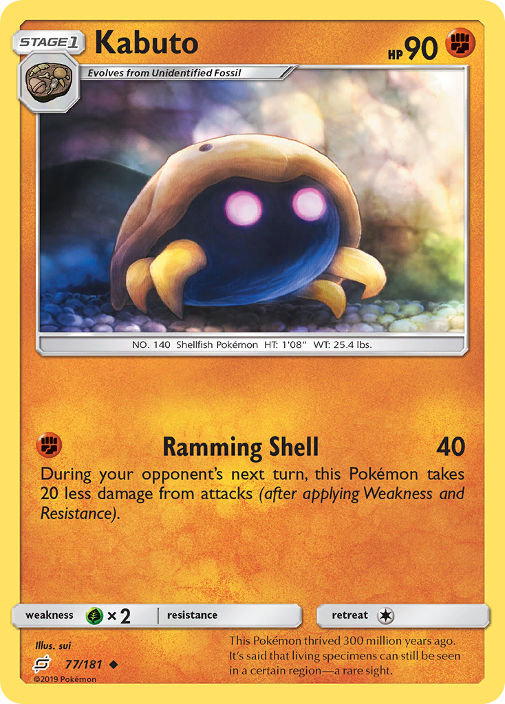 Kabuto (77/181) [Sun & Moon: Team Up] | Good Games Morley