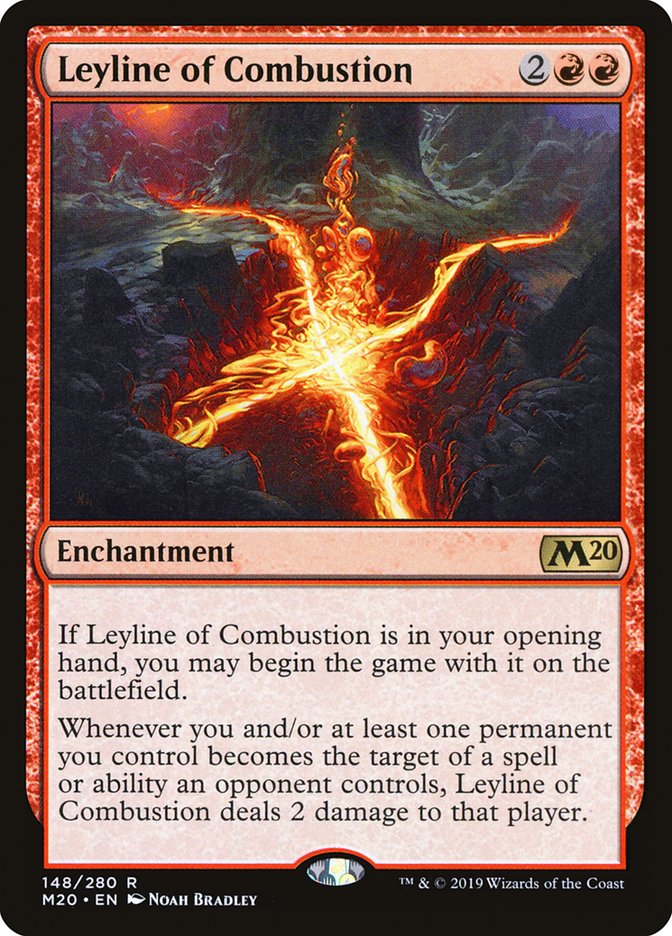 Leyline of Combustion [Core Set 2020] | Good Games Morley