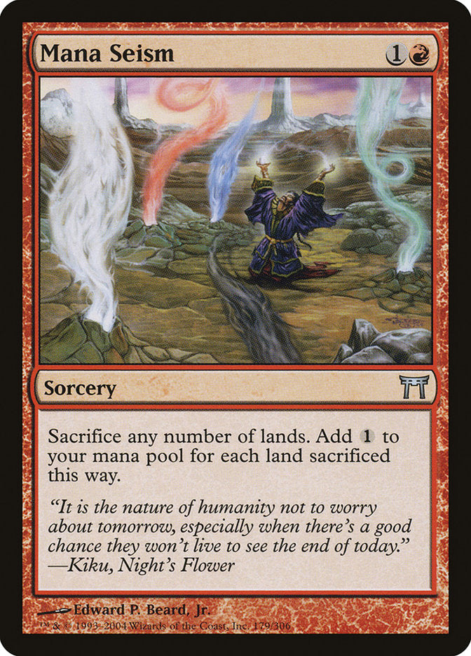 Mana Seism [Champions of Kamigawa] | Good Games Morley