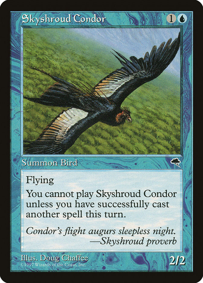 Skyshroud Condor [Tempest] | Good Games Morley