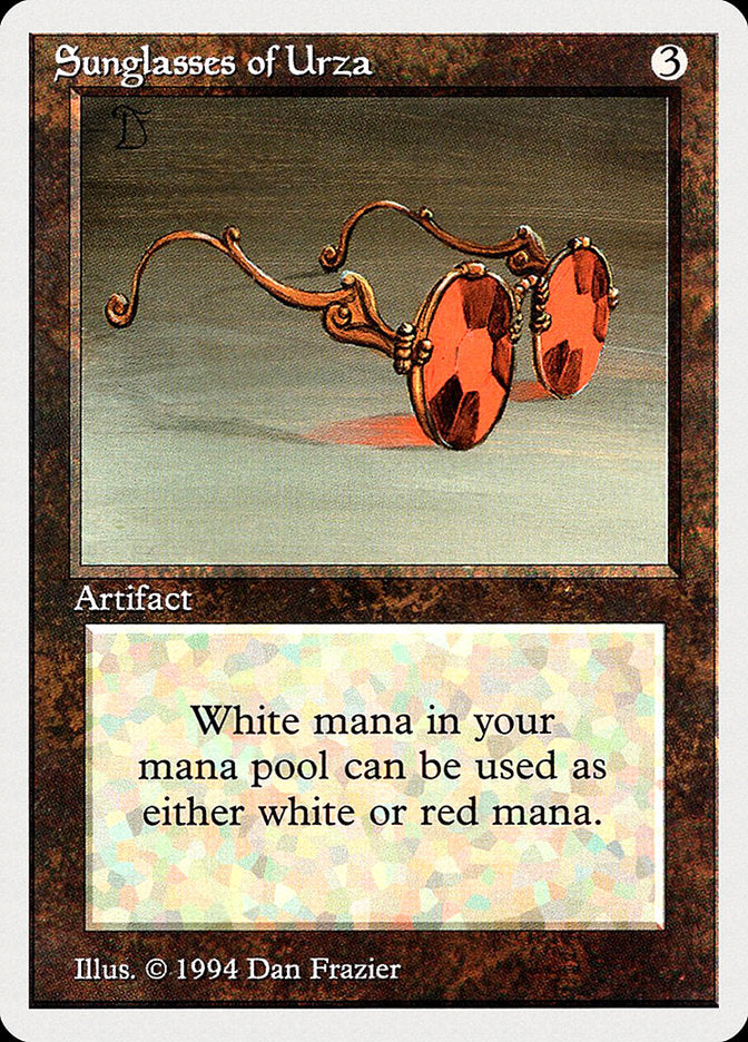 Sunglasses of Urza [Summer Magic / Edgar] | Good Games Morley