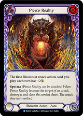 Pierce Reality (Blue) [EVR143] (Everfest)  1st Edition Normal | Good Games Morley