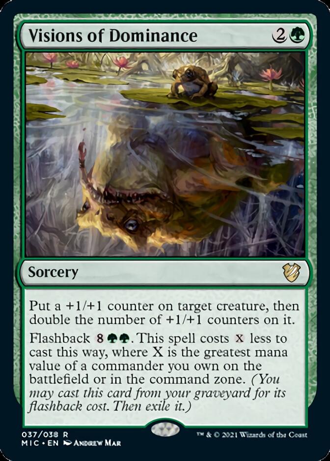 Visions of Dominance [Innistrad: Midnight Hunt Commander] | Good Games Morley