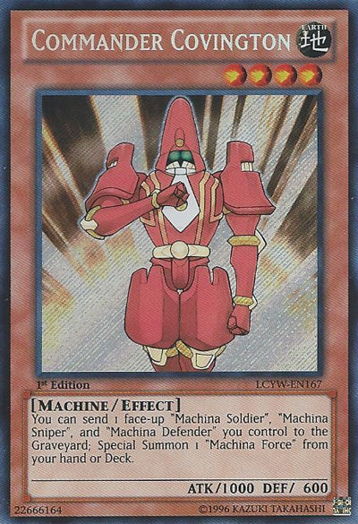 Commander Covington [LCYW-EN167] Secret Rare | Good Games Morley