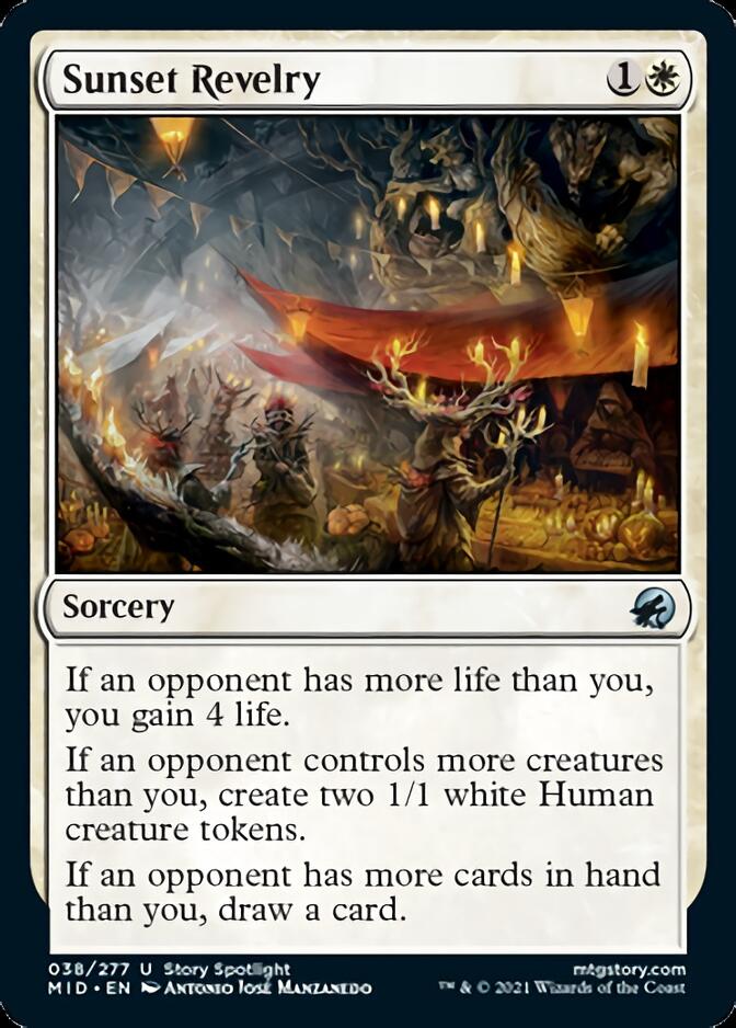 Sunset Revelry [Innistrad: Midnight Hunt] | Good Games Morley