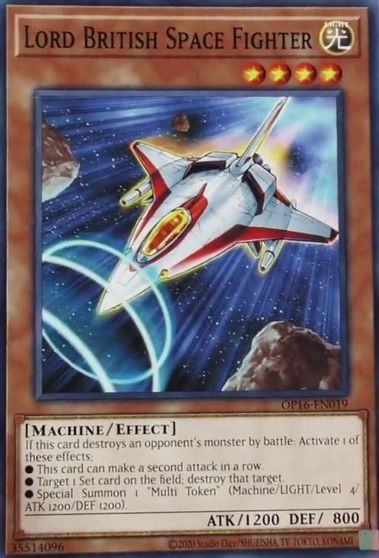 Lord British Space Fighter [OP16-EN019] Common | Good Games Morley