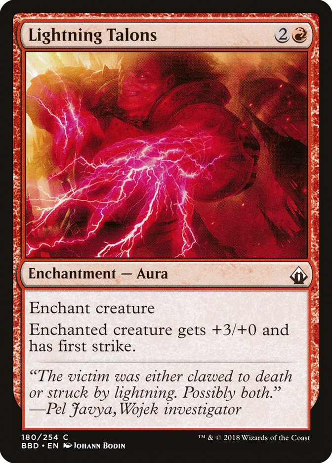 Lightning Talons [Battlebond] | Good Games Morley